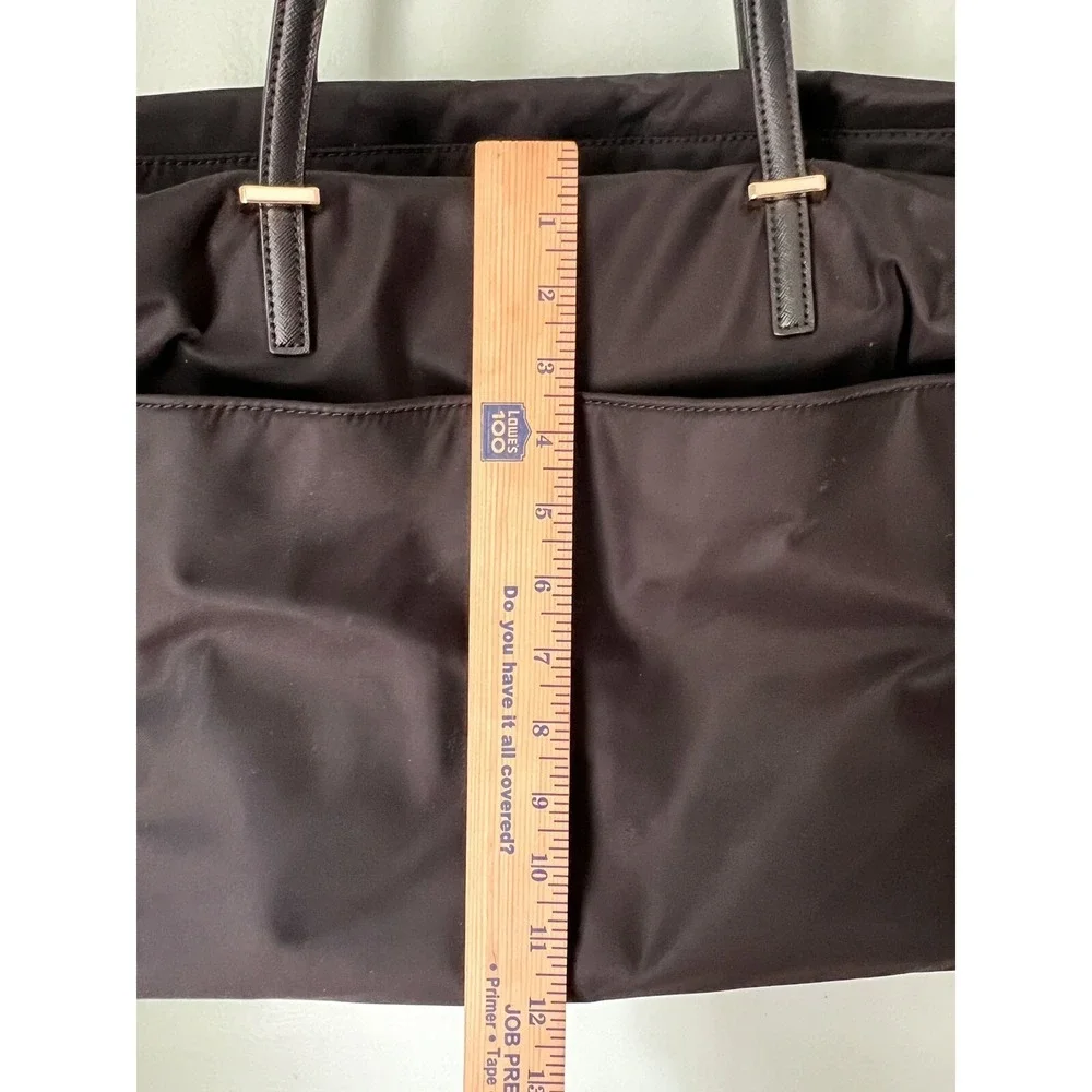 kate spade Black Nylon Baby Bag Tote